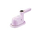 Dampfbügeleisen Mini Tragbares Rotbares Dampfeisen, Handheld Mini Hanging, Haushaltskleidung...