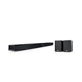 Teufel CINEBAR LUX Surround 5.0 Set - Soundbar mit Kabelloser Aktiv Rear-Speaker, Dolby Audio,...