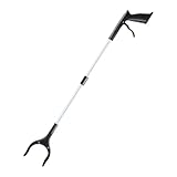 Greifzange mit breiter Backe, faltbarer Mülleimer, langer Griff, 83 cm, Z4S7