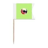 Sternenhimmel in der Mitte der Schüler, Kristall-Zahnstocherflaggen, Markierung für Party, Kuchen,...