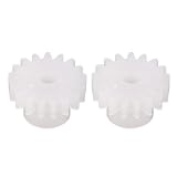 Ersatzgetriebe für Casstte Deck 190 Series Blockflöten, langlebige Zahnräder, 2 Stück