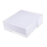 Uonlytech Memo Notes mit Transparentem Box-organizer Handlich und Praktisch Einfache Entnahme für...