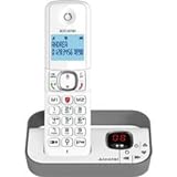 Alcatel Lucent Schnurloses Telefon, F860, Voice, Grau