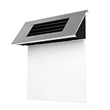 KIXZSAZ Solarbetriebenes Hausnummernschild für die Wand, LED beleuchtete Plakette, 55 cm,...