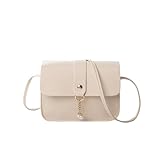 MiqiZWQ UmhäNgetasche Damen Mode Handtasche Mini Square Bag Aufbewahrung Kleiner Tasche Griff...