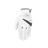 Callaway Golf Syntech Herren Golfhandschuh 2025 - Linke Hand für Rechtshänder, L, Weiß