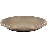 greemotion Blumentopfuntersetzer Taupe - Untersetzer Blumen mit 29 cm Durchmesser Höhe 3,8 cm -...