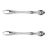 SKISUNO 2 Stück Teiliges Metall augenmassagegerät Praktischer Eye Beauty Massager für Hautpflege...