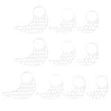 Alipis Kabellose Silikon Ohrhaken für Ear Kopfhörer Ergonomisch Hautfreundlich 10 Stück (Größe...