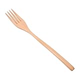 LOORGVEL Holzgabel Langstielige Salatgabel Ergonomisch Küchenbesteck Leicht Vielseitig für Kochen...