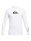 Quiksilver All Time - Langärmliger Rashguard mit UPF 50 für Männer Weiß