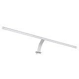 SEBSON® LED Spiegelleuchte 60cm mit Schalter, Schrank Aufbauleuchte, neutralweiß 4000K, 600x13mm,...