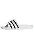 adidas Unisex Adilette Aqua Slides, Cloud White / Core Black / Cloud White, 39 EU