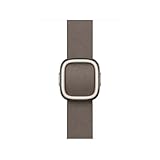 Apple Watch Band - Modernes Lederarmband - 42 mm - Dunkeltaupe - Large