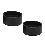 JOINPAYA 2 Stück Mikroskop Gummi Augenmuscheln Augenschutzabdeckung Faltbar für Teleskopokulare...