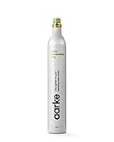 Aarke 60L CO2-Zylinder für Wassersprudler – 100% erneuerbares CO2 – Kompatibel mit allen...