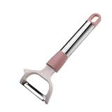 Gemüseschäler, multifunktionaler Edelstahl-Kartoffelschäler, Obstschäler mit langem Griff für...