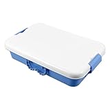 BESTonZON Handlicher Sandkasten mit Deckel Tragbare Sandschale für Vielseitige Aufbewahrungsbox...