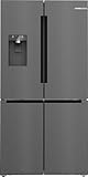 Bosch KFI96AXEA Serie 6, Smarter French Door Kühlschrank, 183 x 90,5 cm, 375 L Kühlen + 199 L...