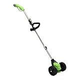 Elektrischer Rasentrimmer 200W Winkel 90° Verstellen Akku Rasentrimmer Hoher Wirkungsgrad Faltbar...