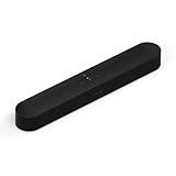 Sonos Beam (Gen 2) Intelligente Soundbar für kompakte TVs mit Dolby Atmos-Technologie