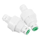 SOLUSTRE 2 Stück Druckreduzierventil Schnellanschluss Wasserdruckregler Hitzebeständig Präzise...