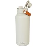 Blackube Edelstahl Trinkflasche 1000ml-Thermosflasche Thermoskanne - BPA-Frei, Auslaufsicher, Große...