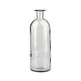 zongshengshop Tischdekoration Vase Glasvase Transparent So Wind Kleiner Durchmesser Transparentes...