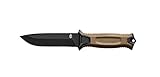 Gerber Messer mit glatter Klinge und Holster, Klingenlänge: 12,2 cm, Strongarm Fixed Blade Survival...
