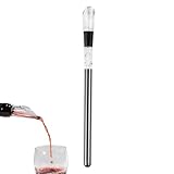 Weinflaschen-Kühlstab, Flaschenkühler – Edelstahl-Weinkühler, Kühlung für längeres Kühlen,...