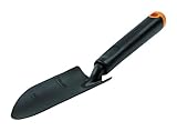 Fiskars Pflanzkelle, Länge 30 cm, Rostfreier Stahlkopf/Kunststoff Griff, Schwarz/Orange, Ergo,...