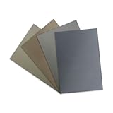 PATRON Pastellpapier für Künstler, verschiedene Farben, 27,9 x 35,6 cm, 400 g/m², 8 Blatt,...