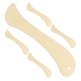 MAGICLULU 5 Stück Teiliges Kunststoff Falzbein Vielseitiges Bone Folder Tool für Papierhandwerk...