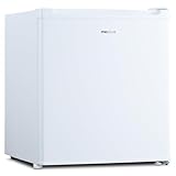 MEDION Mini Gefrierschrank (33 Liter Nutzinhalt, 51cm hoch, höhenverstellbare Füße, Griffmulde,...