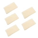 UPKOCH Baumwolle Passiertuch Nussmilchbeutel Filtertuch Käse: 5pcs Nussmilch Käsetuch Spucktücher...