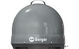 BERGER Move 3.0 Mobile Satelliten-Antenne | Parabolantenne für Satellitenempfang | Portable Outdoor...