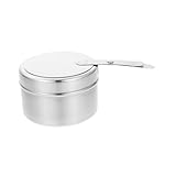 GALPADA Edelstahl Brennstoffhalter für Chafer Brennpaste Buffet Bbq Hitzebeständig Langlebig...