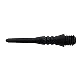 Target Darts Unisex – Erwachsene Schwarze Pixel Softdart Spitzen-50er-pack Soft Dartpfeil-Spitzen,...