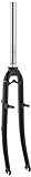 XLC Unisex – Erwachsene Gabel A-Head 28 Zoll BF-A02 Durchmesser 28.6 mm 275 mm Schaft, schwarz,...