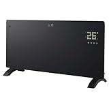 Climative Glow Elektroheizung Glas Konvektor 2500W Heizkörper Elektrisch Elektroheizkörper...