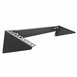 TECHTOO 3U Wandhalterung, leicht, faltbar, Server-Rack, inkl. Montagezubehör für Patchpanel und...