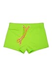 Badehose für Kinder Jungen Shorts Bermuda Sommer Shorts Sommer (Code 1200), Zt526 Neongrün, 8-10...