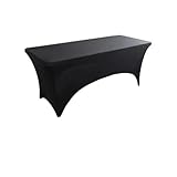 Dehnbare Tischdecke 2 stücke Spandex Tischdecke Stretch Hochzeit Hotel Geburtstag Tisch Abdeckung...
