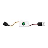Geavonyg 5V USB LED Dimmer Verlängerung Speed ​​Control Schalter Power Kabel Für Fan Licht...