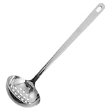 TEMPNAP Edelstahl Schöpfkelle 28,6cm Vielseitiger Küchen Schaumlöffel für Bankette und...