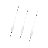 3pcs Fischerei Float Acryl Auftrieb Bobbers 12/15/20/30/40g Für Gussbombenform Nach Oben Bobber...
