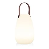 Smartwares LED-Tischlampe - Warmweißes oder farbiges Licht - 50 lm - Kabellos, wiederaufladbar -...