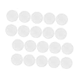 Veemoon 20 Stück Teiliges Runde Abdeckplatte für Deckenlöcher Flache Weiße Blindabdeckung...