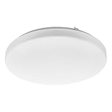 EGLO Deckenlampe mit Bewegungsmelder innen Frania-M Ø 33 cm, LED Deckenleuchte mit Tageslichtsensor...