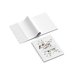 Poesiealbum für Erwachsene | Blumen | 148 x 210 mm | Hardcover | Papier 100 g/m² | Blanko...